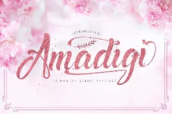 Amadigi Typeface font