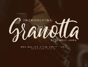 Granotta Script Free font