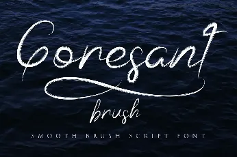 Goresant Brush font