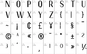 Closia font