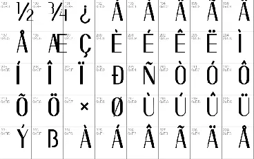 Closia font