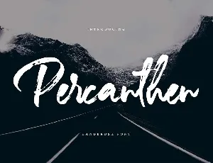 Percanthen font