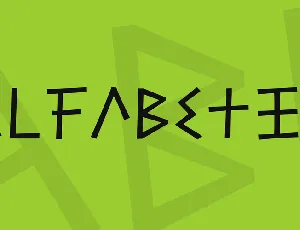 Alfabetix font