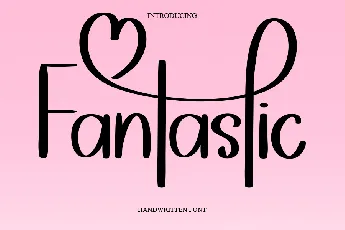 Fantastic font