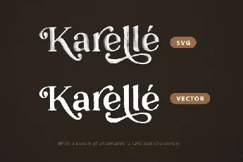 Karelle Serif font