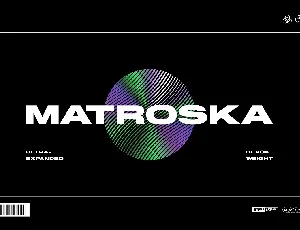 Matroska font