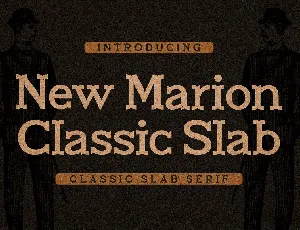 New Marion font