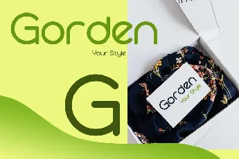 Gardenio font