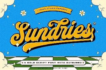 Sundries font