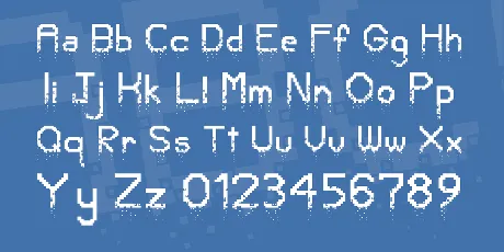 Crumbled Pixels font