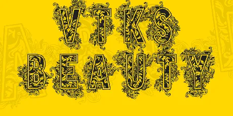 VTKS BEAUTY font