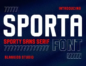 Sporta font