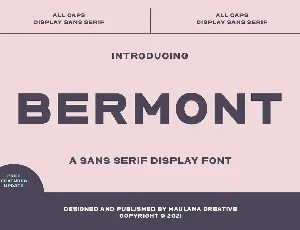 Bermont font