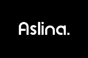 Aslina Display font