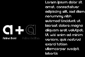 Aslina Display font