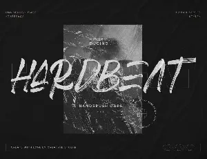 Hardbeat font