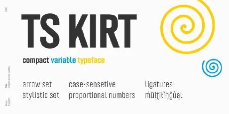 TS Kirt font