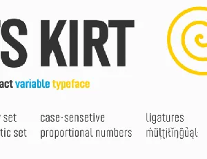 TS Kirt font