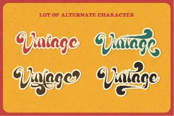 Antique Vignette font