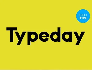 Typeday font