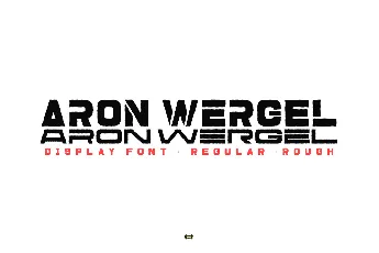 Aron Wergel font