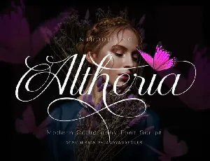 Altheria font