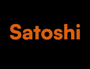 Satoshi Family font