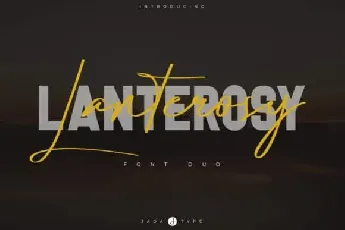 Lanterosy Duo font