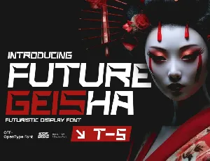 Future Geisha font