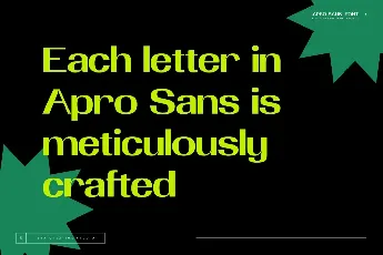 Apro Sans Personal Use font