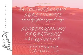 Divine Rhapsody font