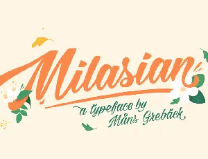 Milasian PERSONAL font