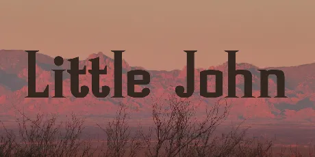 Little John font