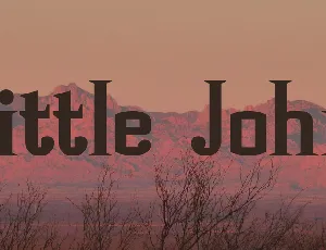 Little John font