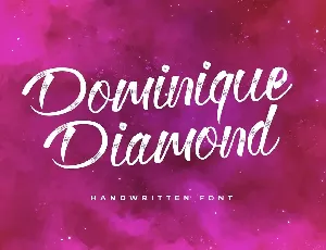 Dominique Diamond font