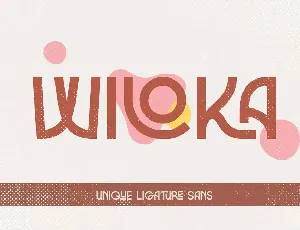 Wiloka font