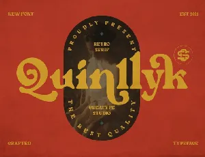 Quinlliyk font