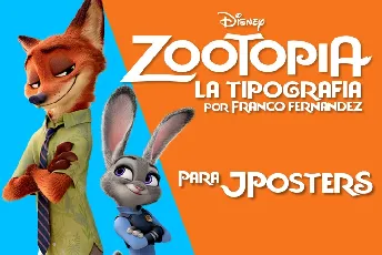 Zootopia font