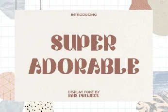 Super Adorable font