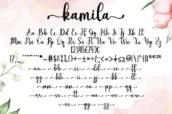 Kamila font