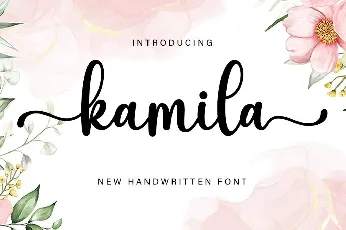 Kamila font