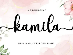 Kamila font