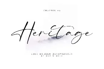 Heritage font