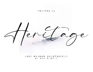 Heritage font