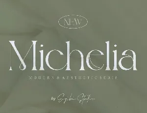 Michelia font