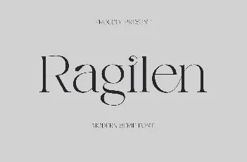 Ragilen font