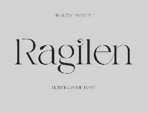 Ragilen font