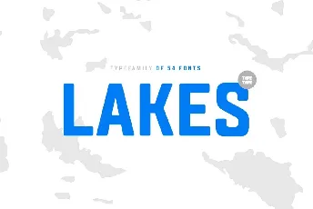 TT Lakes font