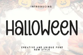 Halloween Display font