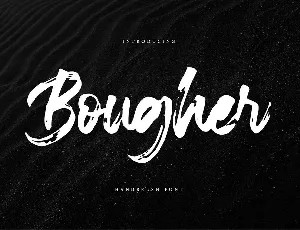 Bougher font